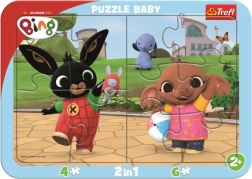 Puzzle per bambini TREFL Bing si gioca 2 in 1