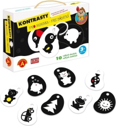 Alexander Contrasti – carte di stimolazione in bianco e nero per neonati