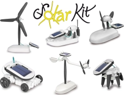 JAMARA kit solare 6 in 1 bianco e nero