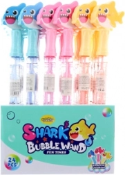 Bolle di sapone con squalo per bambini