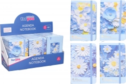 Taccuino rigato 9 × 14 cm fiori mix