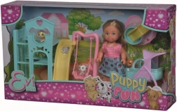 Bambola Evi al parco giochi per cuccioli