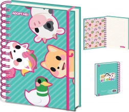 Adopt Me quaderno ad anelli A5