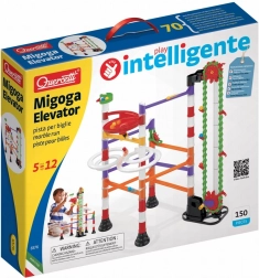 Pista per biglie QUERCETTI Migoga Elevator 150 pezzi con ascensore
