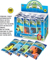 Giocattolo Paracadutista 4 Colori
