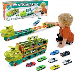 Camion divertente Dino - Pista per bambini 2,1 m
