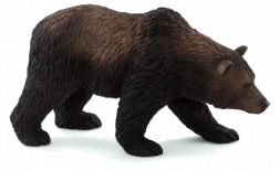 Figura realistica Orso Grizzly