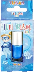 Smalto per unghie per bambini Tubi Glam blu perlato