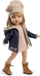 bambola realistica Penelope 34 cm con corpo interamente in vinile