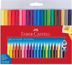 pennarelli Faber-Castell Grip, set da 20 pezzi