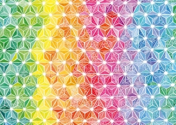 Puzzle Triangoli colorati 1000 pezzi SCHMIDT