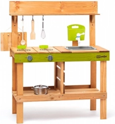 Cucina da campeggio in legno Rosalie per bambini