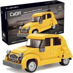CaDA auto cittadina gialla Citroen 2CV