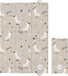 Ceba Baby fasciatoio da viaggio pieghevole Basic Crazy Ducks 60 × 40 cm