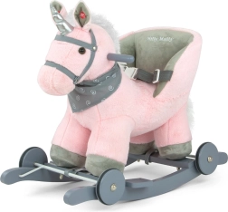 Milly Mally unicorno a dondolo Polly rosa