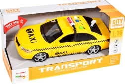Taxi auto 1:16 con luce e suono
