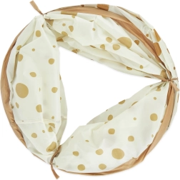 Bieco tunnel da gioco autoespandibile con pois