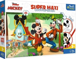 Puzzle Super Maxi 24 pezzi La Casa Allegra e gli amici di MICKEY