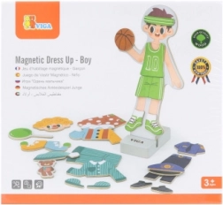 Set magnetico per vestirsi VIGA – ragazzo