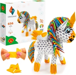 ALEXANDER origami 3D – unicorno, 656 pezzi