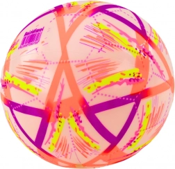 Palla di gomma fluorescente con motivi arancione 24 cm