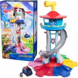 Grande torre di osservazione PAW PATROL 81 cm con l’eroe Chase e veicolo