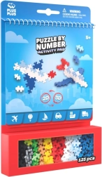 Plus-Plus Activity Trasporti – set creativo 12 in 1