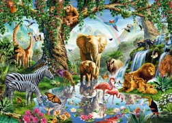 Ravensburger Puzzle Avventura nella giungla 1000 pezzi