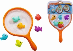 Retino con pesciolini colorati