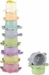 Tazze da bagno con pesciolini