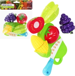 Set di frutta e verdura da tagliare per bambini
