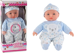 Baby Doll Pigiama blu con cappellino orsetto Suoni