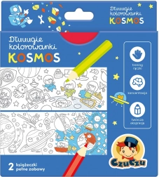 Lunghe pagine da colorare Cosmo – libretti a fisarmonica per bambini 4+