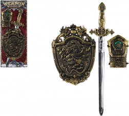 Set Cavaliere per Bambini con Spada, Protezione e Scudo