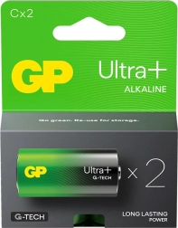 Batteria Alcalina C LR14 GP Ultra+