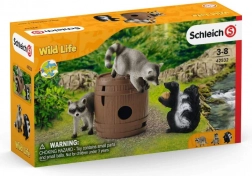Schleich 42532 Marachelle Nocciolose Procione Puzzola Wild Life