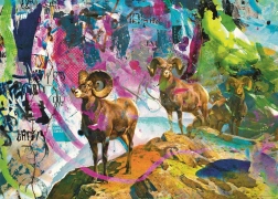 Puzzle HEYE Rebrush! Grandi corna 1000 pezzi