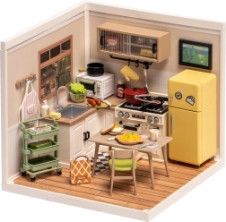 Robotime casetta in miniatura Cucina Happy Meals