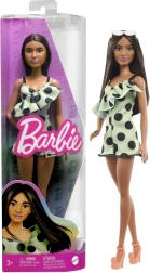 Bambola Barbie Fashionistas con tuta intera color menta a pois