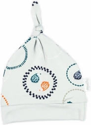 Cappellino neonato in cotone con stampa volpi Nicol Fox Club
