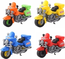 Moto di plastica per bambini – senza propulsione, vari colori