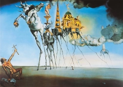 Puzzle SALVADOR DALÍ – La tentazione di Sant’Antonio 1000 pezzi