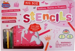 Stencil da disegno – fate alla moda, grande set