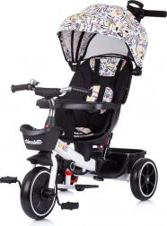 CHIPOLINO Triciclo con cappottina Smart 2in1 Bianco