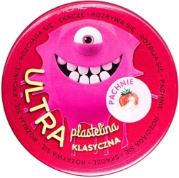 Ultra plastilina profumata rosa con profumo di fragola