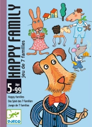 Gioco di carte Famiglie Felici Djeco