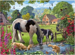 Puzzle Ravensburger Hadlow – il mondo dei pony 500 pezzi