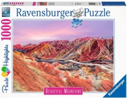 Puzzle 1000 pezzi Montagne Arcobaleno