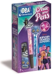 Clementoni Idea Art mini fabbrica delle penne K-pop Demon Hunters Derpy e Sussie