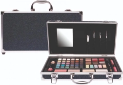 Grande beauty case con glitter